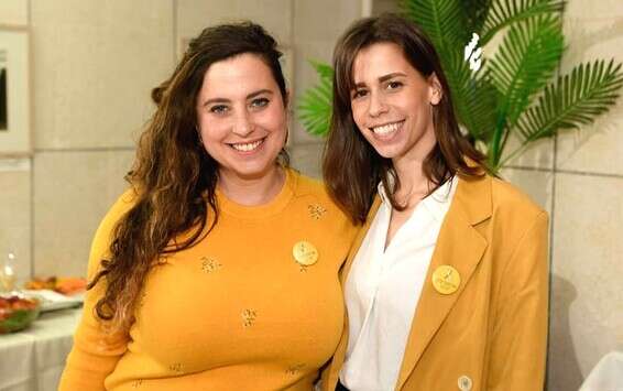 איה ורטהיימר וניצן ברנשטיין מעמותת אנדומטריוזיס ישראל // צילום: אבי חיון